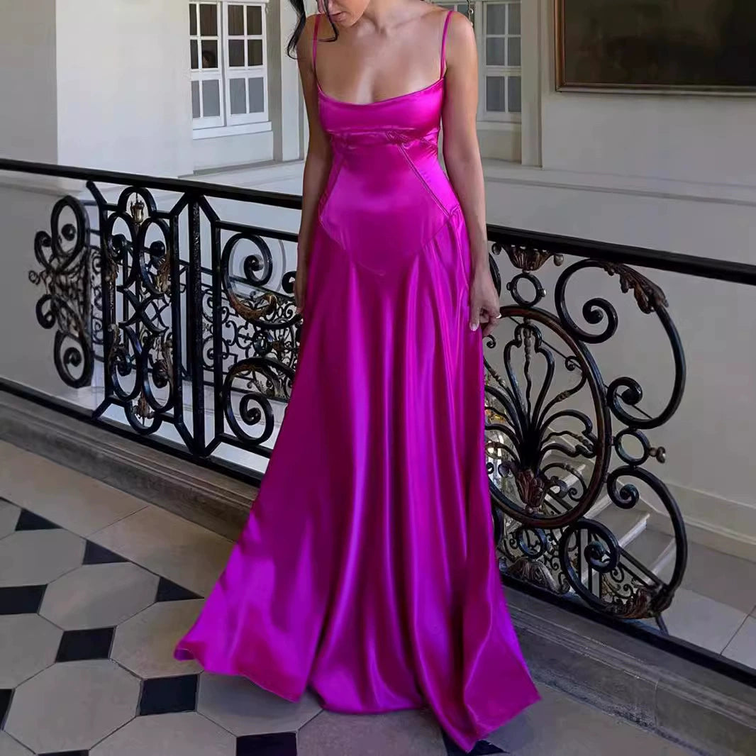 acelimosf™-Sexy strapless backless evening dress