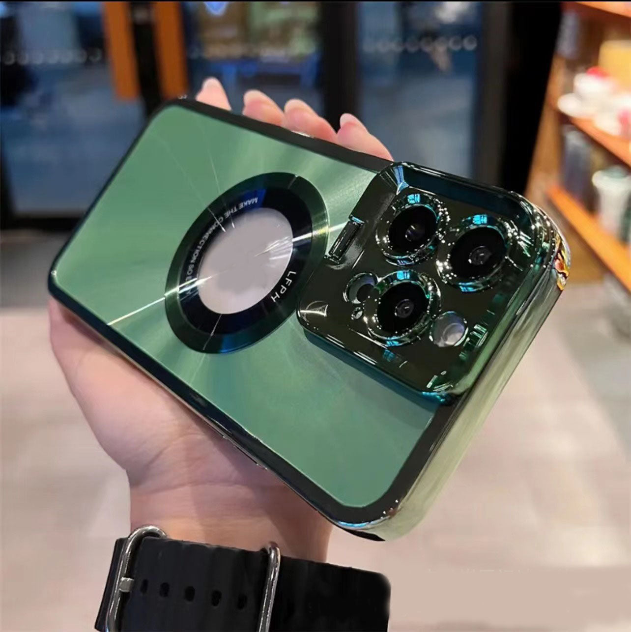 Magnetic iPhone Case With Lens Mount