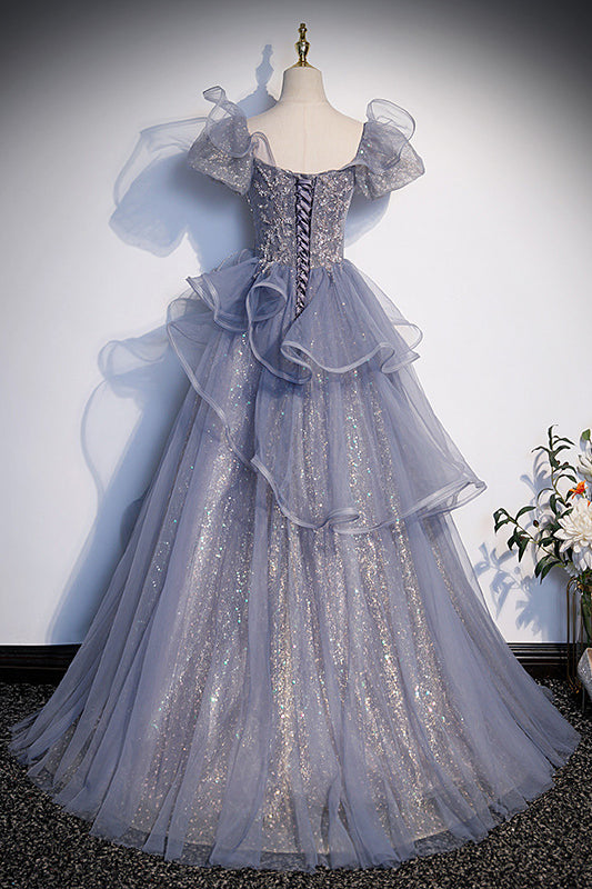 acelimosf™-French cake dress princess dress banquet evening dress