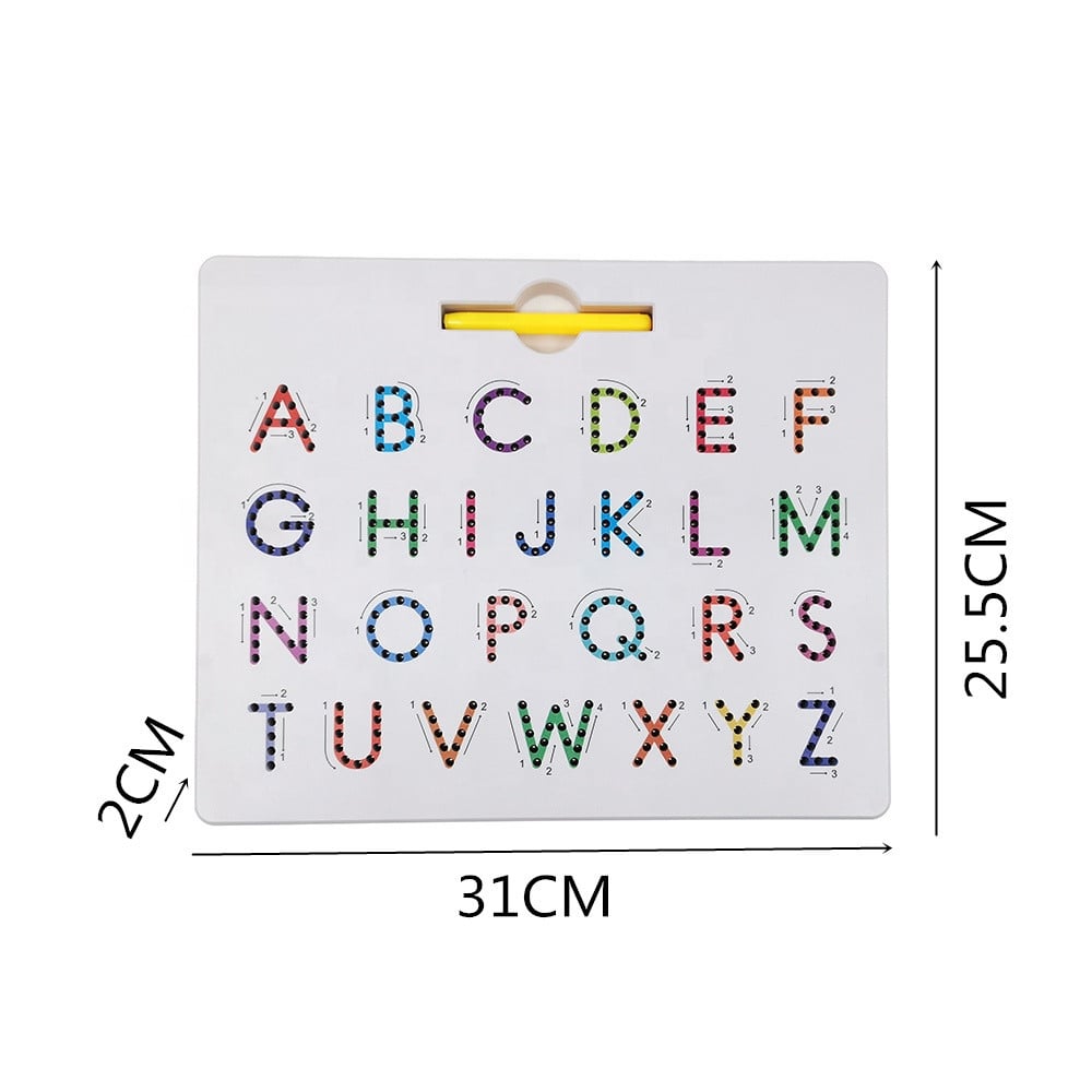 Double Sided Magnetic Letters Board