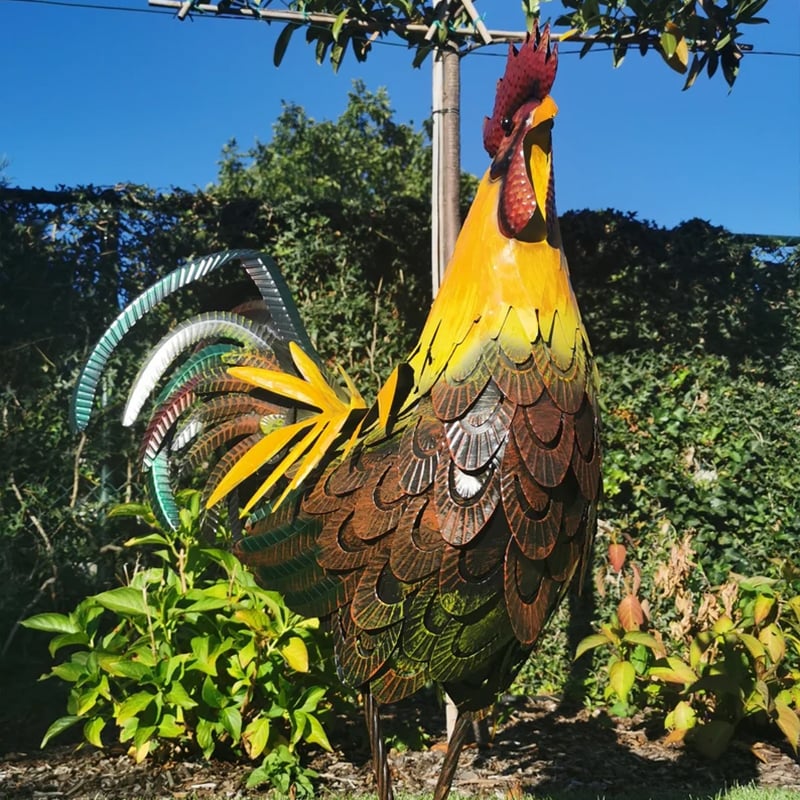 Iron Rooster-Amazing Detail And Beautiful Colours