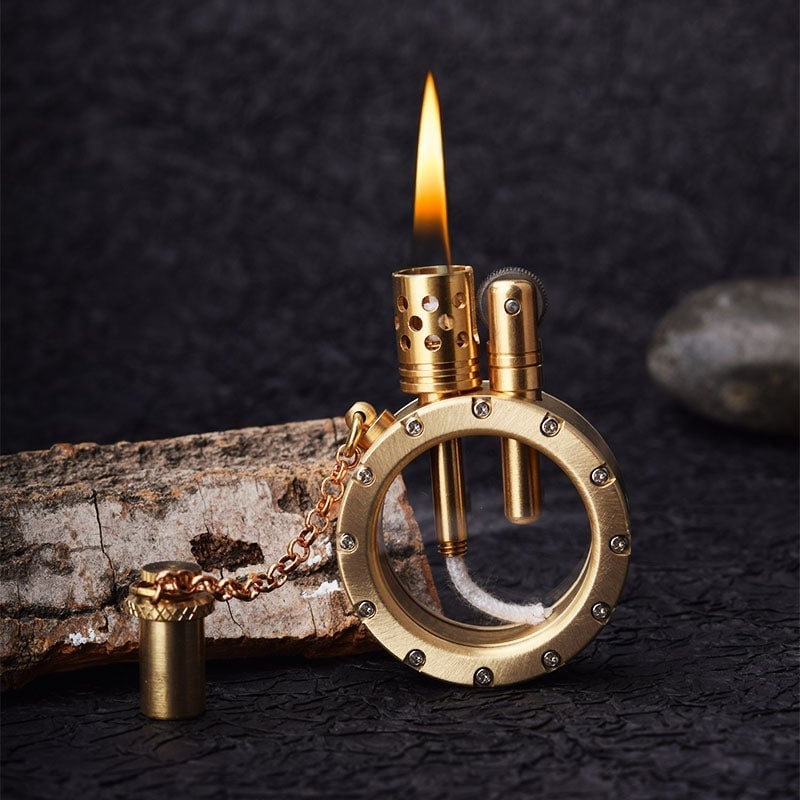 Retro Transparent Kerosene Lighter - Buy 2 Free Shipping