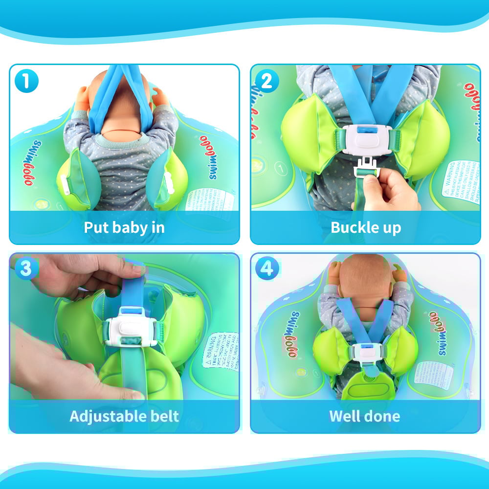 SMART SWIM TRAINER-Baby Swimming Pool Float