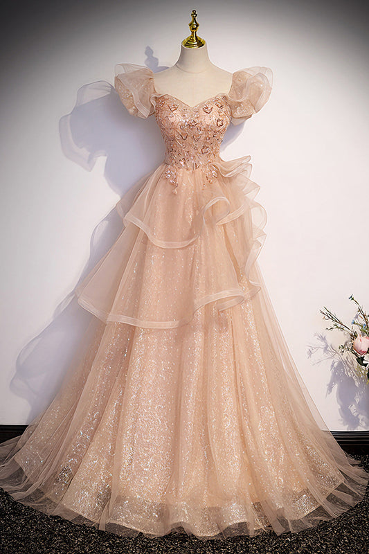 acelimosf™-French princess dress party dress coming of age ceremony evening dress