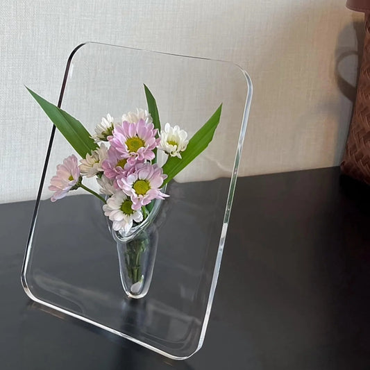 🔥Summer Hot SaleCreative Art Photo Frame Vase