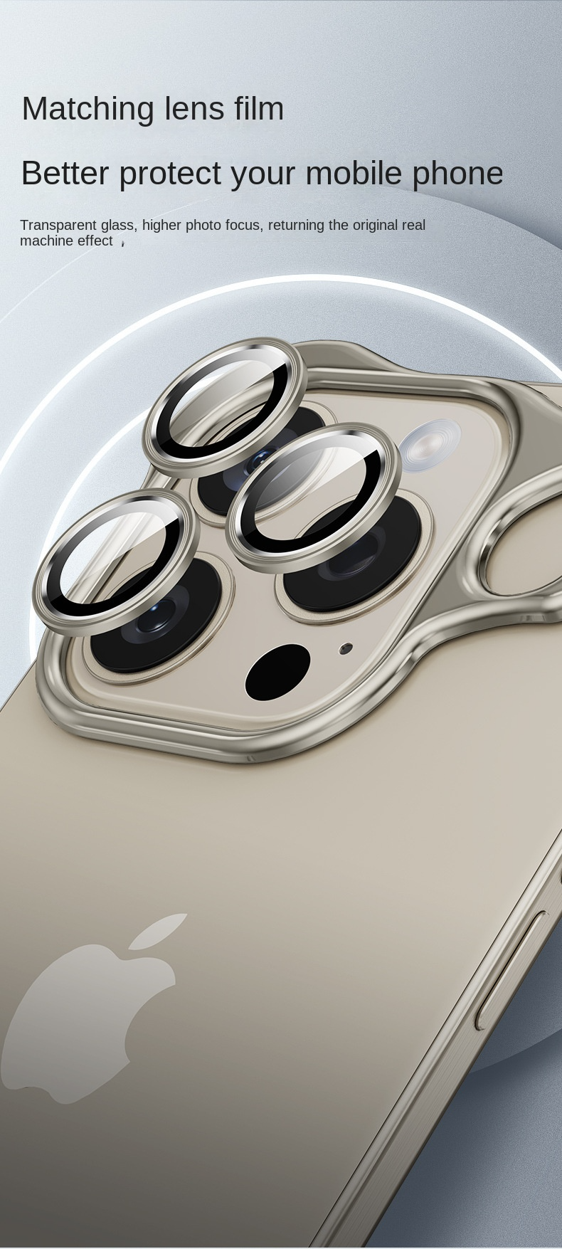 2025 New Special-Shaped Metal Corner Pad For Iphone