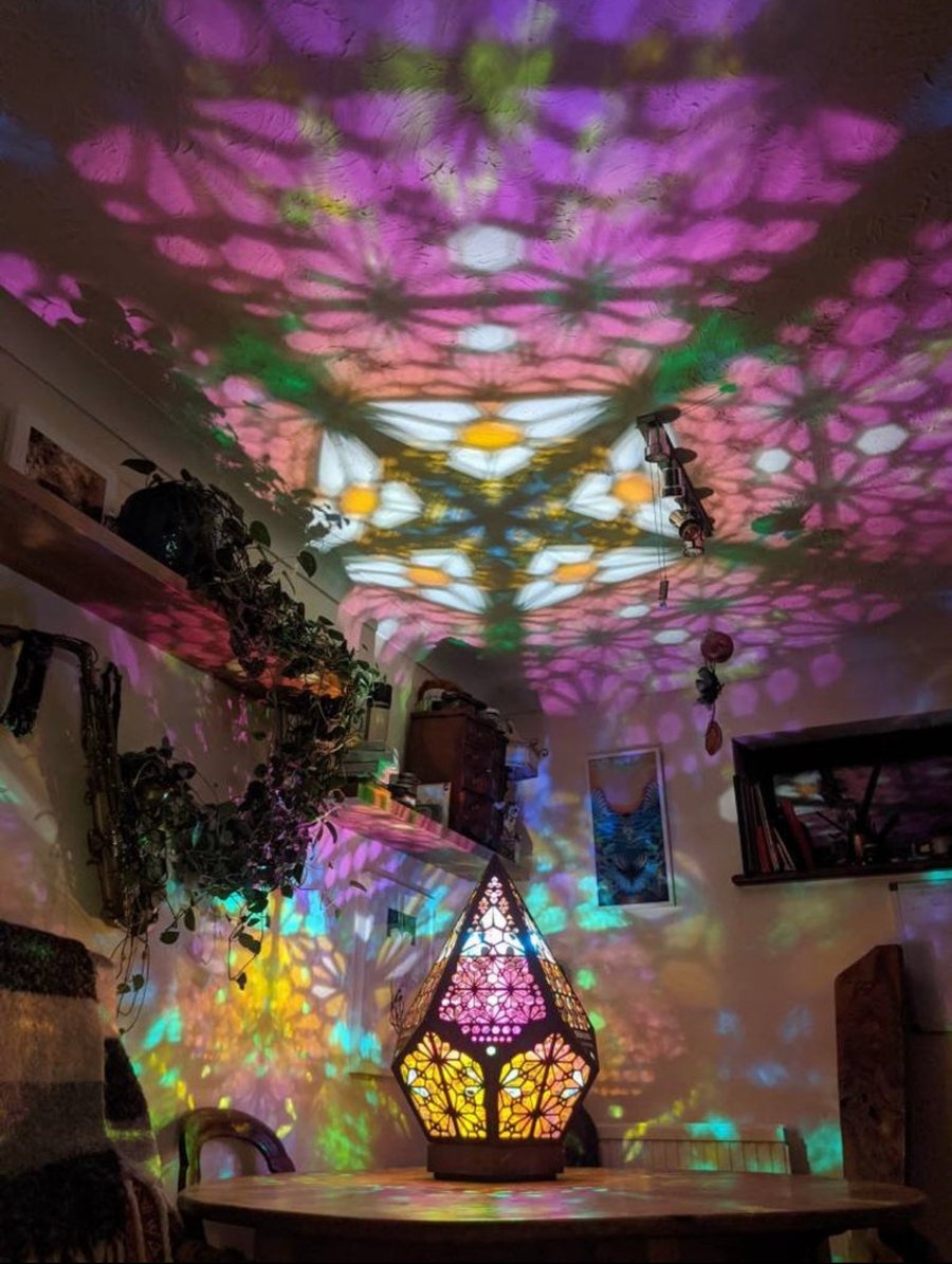 Colorful Floor Lamp - Bohemian Light