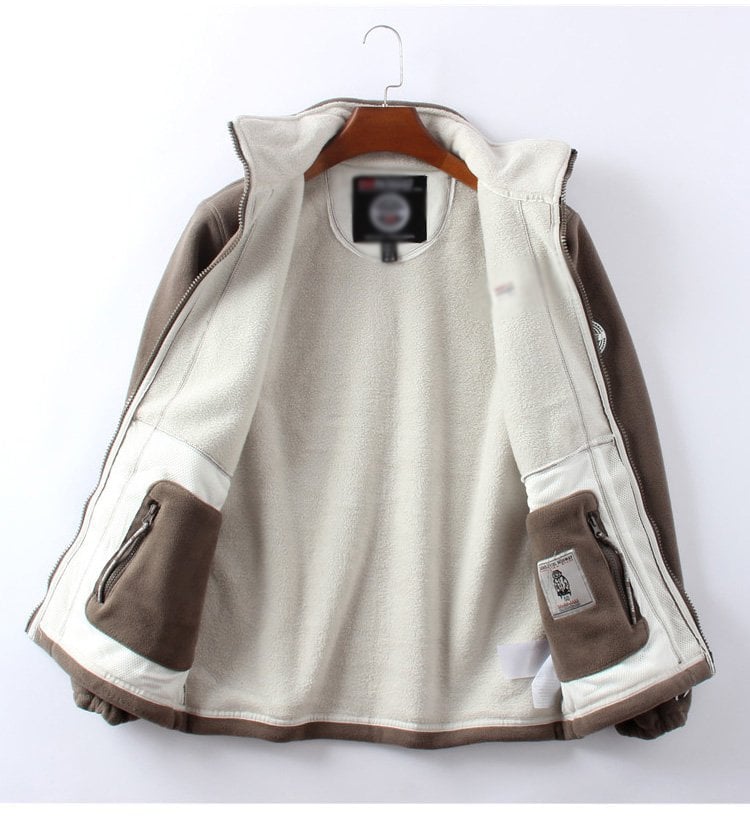 Suitable for both men and women-Unisex Double-Layer Padded Warm Jacket