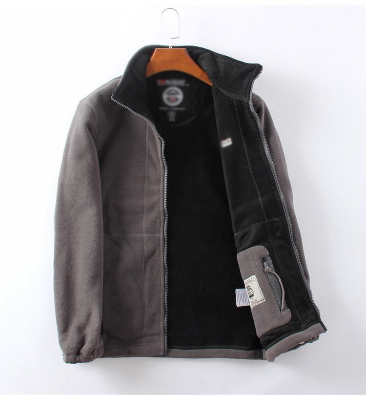 Suitable for both men and women-Unisex Double-Layer Padded Warm Jacket