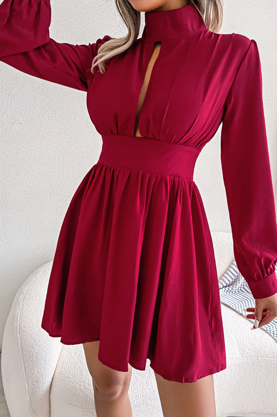 acelimosf™-Sexy Hollow Waist Swing Dress