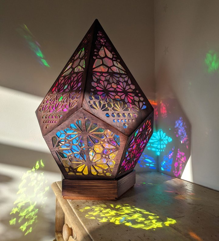 Colorful Floor Lamp - Bohemian Light