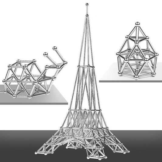 DIY Magnetic Balls and Rod Set