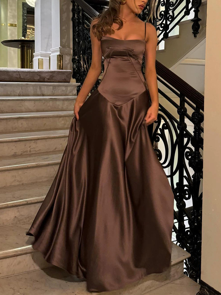 acelimosf™-Sexy strapless backless evening dress