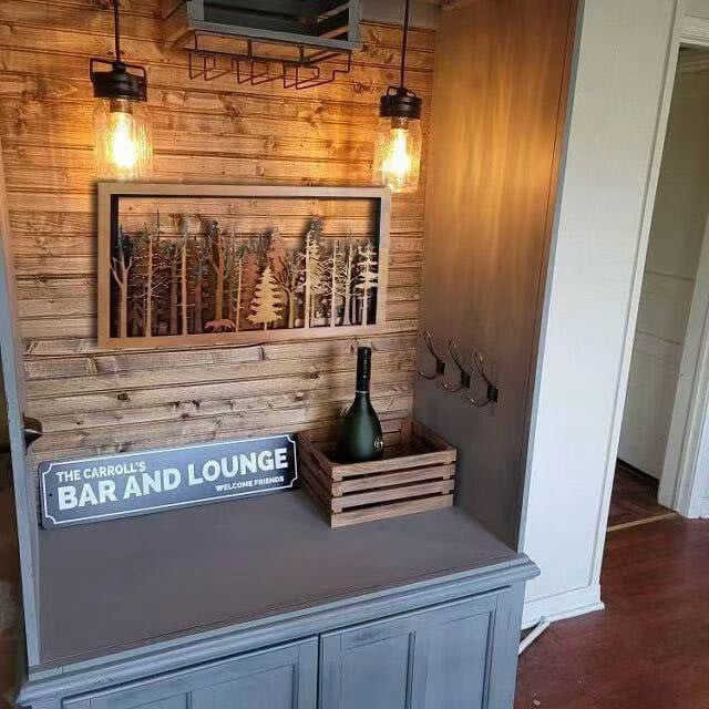 SALE 75% OFF-Forest Wildlife -  Handcrafted Art