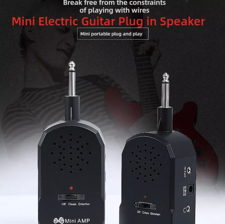 JA-01 Mini Guitar AMP Portable Electric Guitar Amplifier