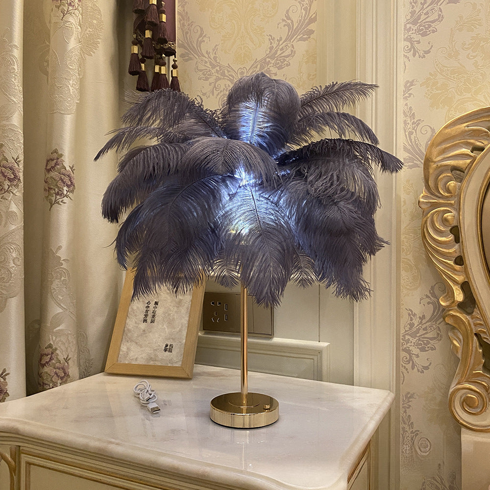 Warm Feather Night Light