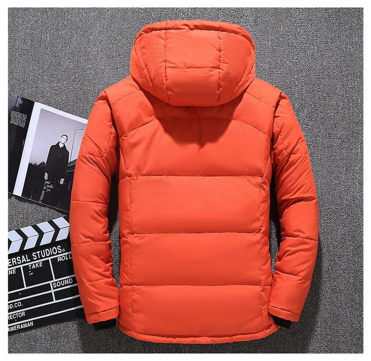 🔥Men's duck down parka Warm winter jacket