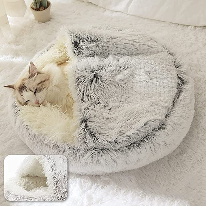 Plush Bed For Dogs & Cats