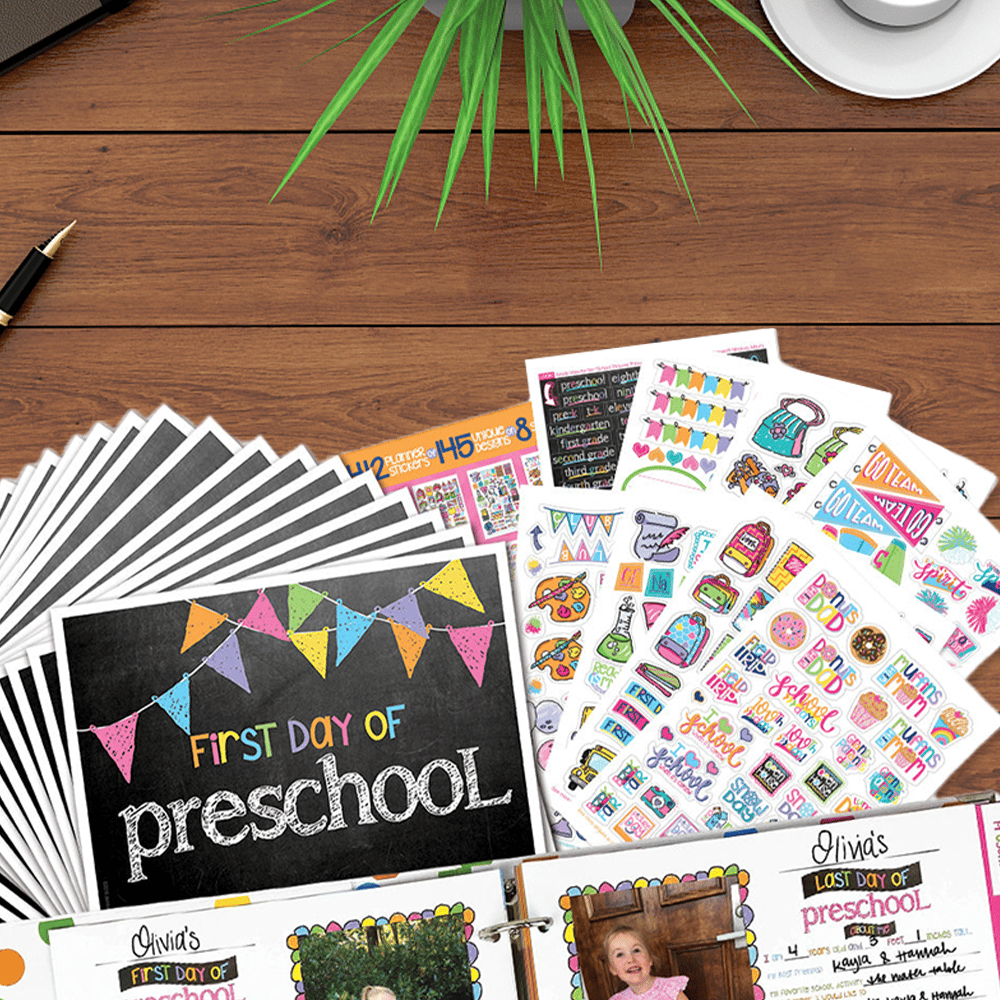 📚Easiest School Days Memory Album