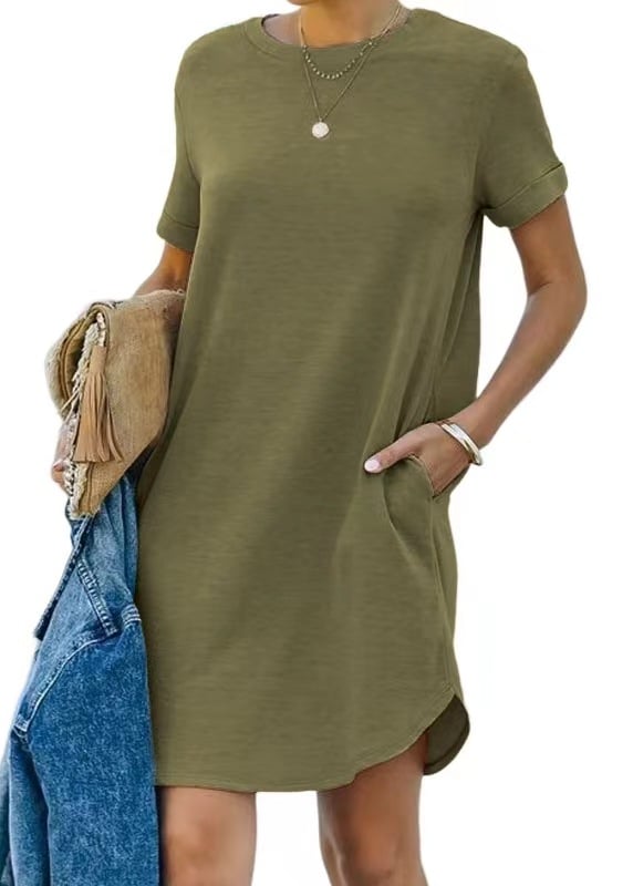 Short Sleeve T-shirt Dress