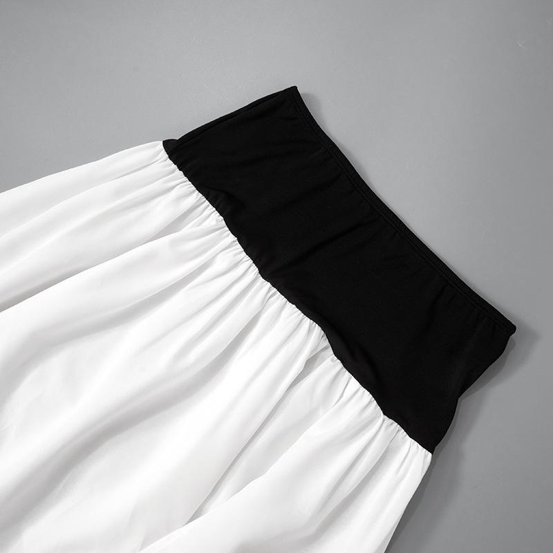 acelimosf™-High slit contrast tube midi skirt set