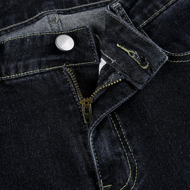 acelimosf™-Low rise medium wash pocket button jeans